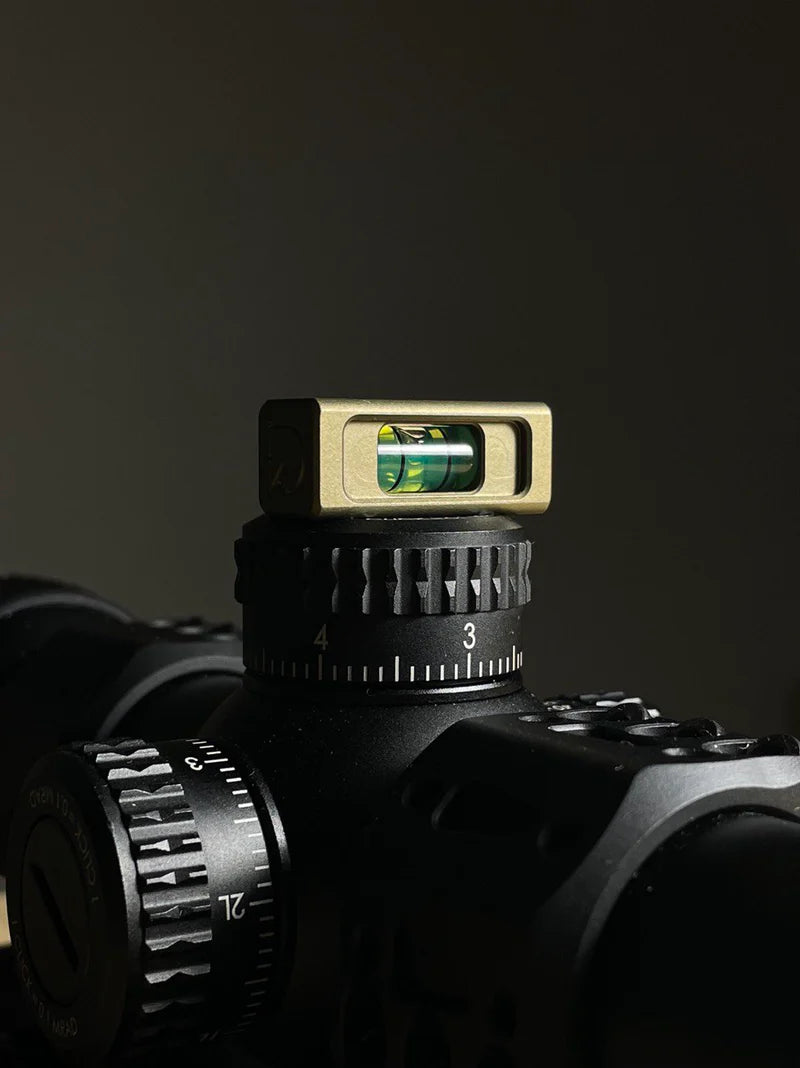Niveau à bulle pour lunette de tir | magnétique
