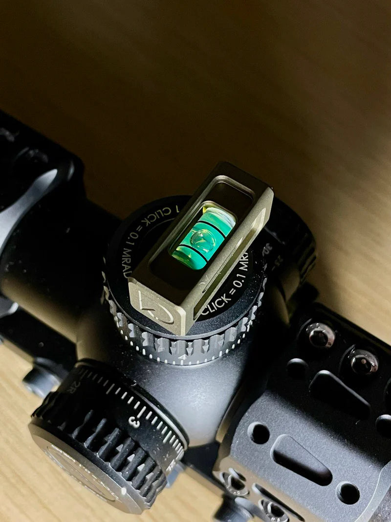 Niveau à bulle pour lunette de tir | magnétique