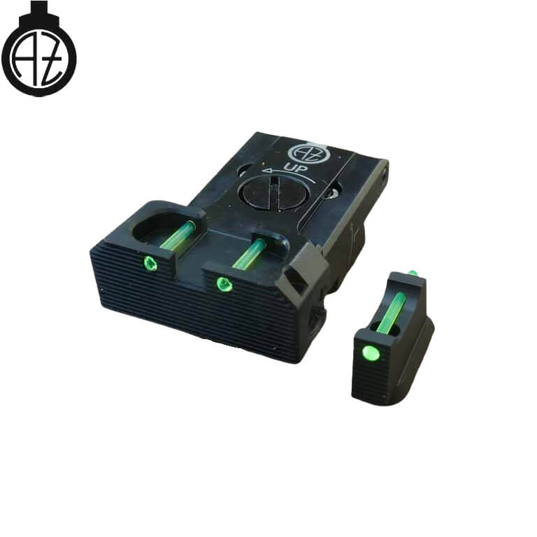 CZ P-10 adjustable sights with fiber optics | type B Zendl
