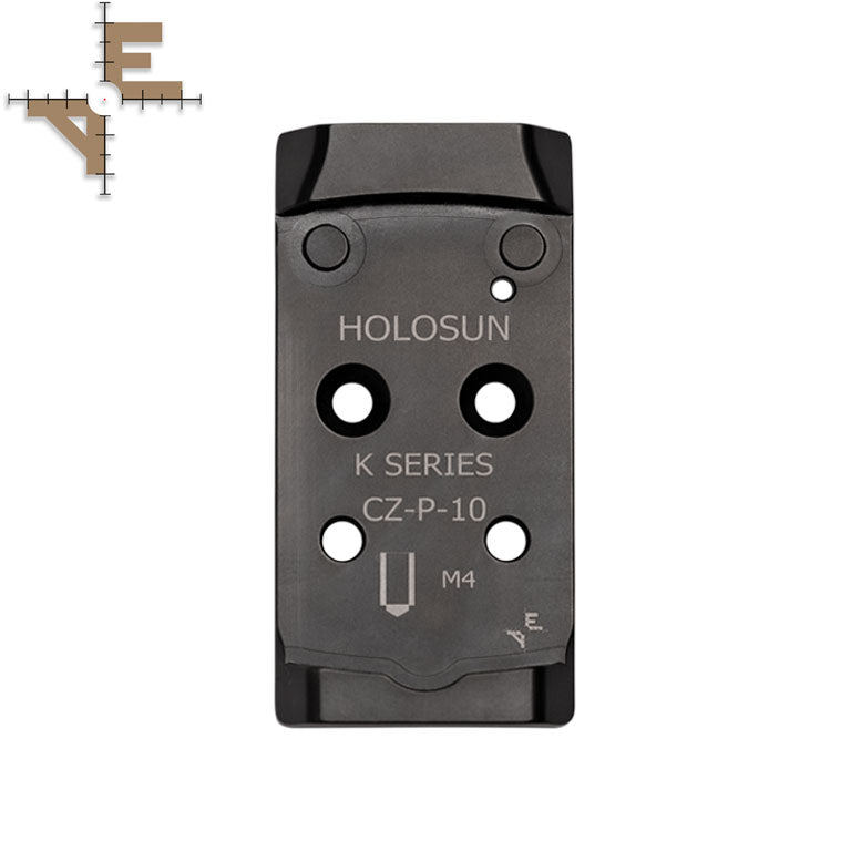 CZ P-10 plaque adaptatrice Optics Ready | empreinte Holosun K-series