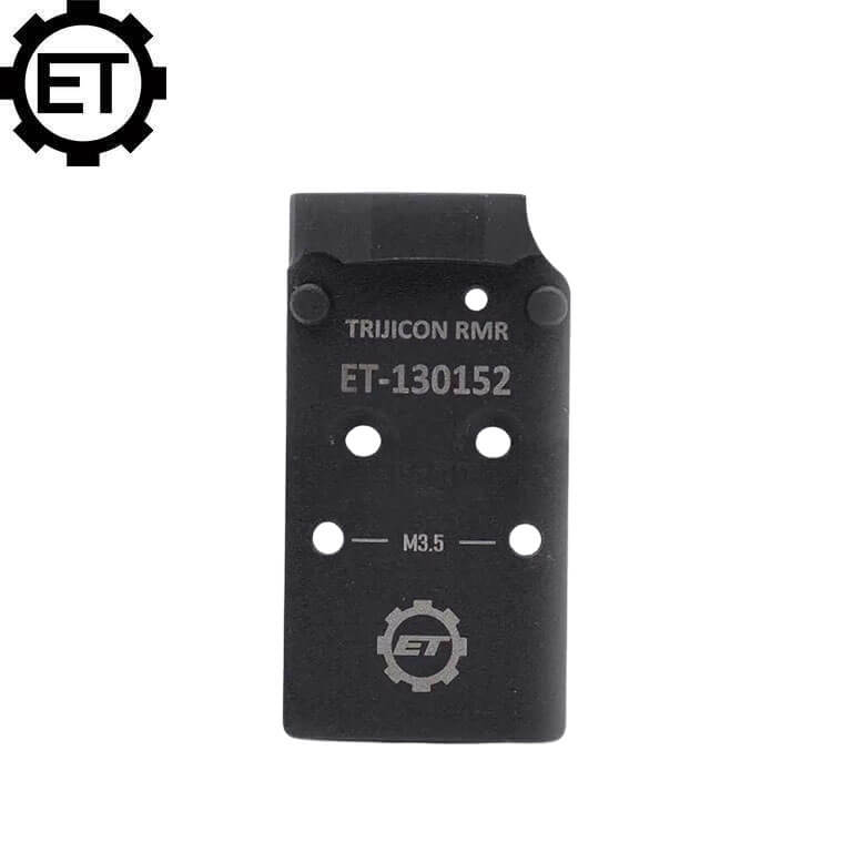 CZ Shadow 2 Optics Ready plaque | empreinte Trijicon RMR