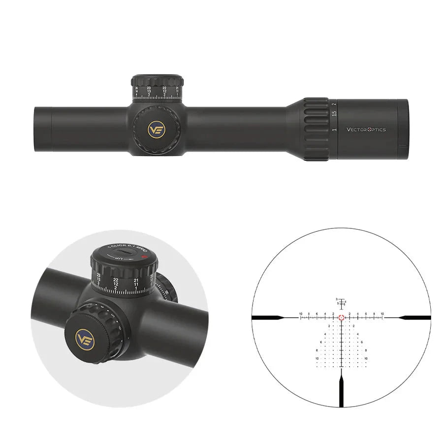 Vector Optics Continental x10 1-10x28 ED RAR-C lunette de visée Vector Optics