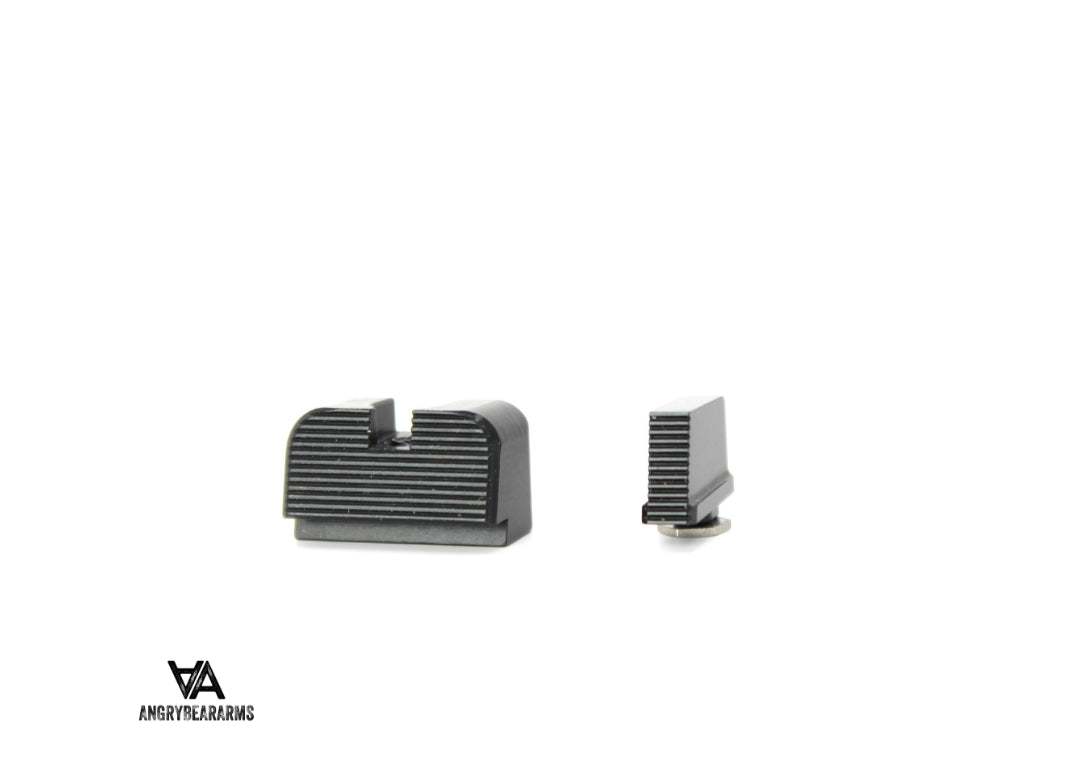 Walther PDP tall grooved sights