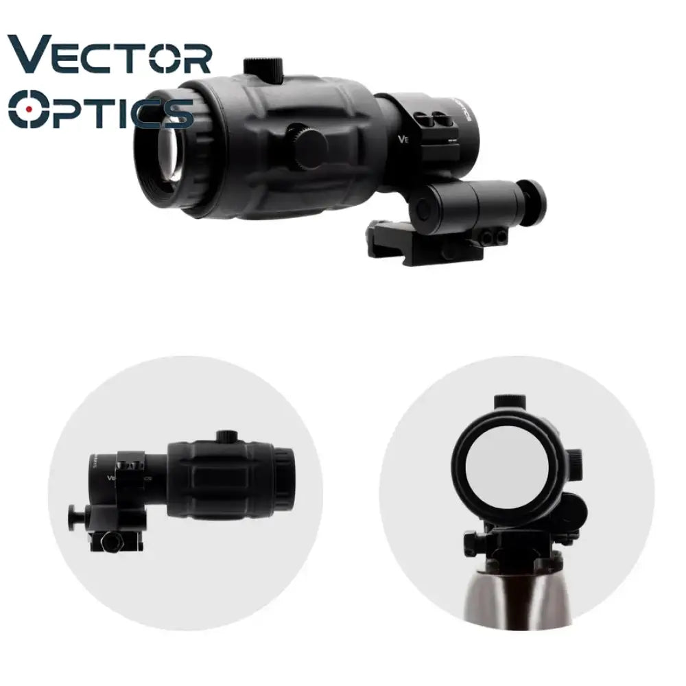 Maverick 5x26 Magnifier w/ Flip Side Mount Vector Optics