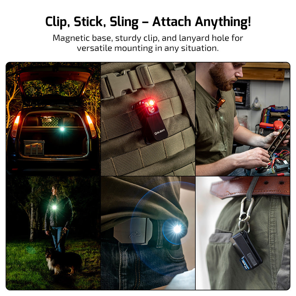 Olight Oclip Pro | lampe clip multifonction | 500 lm