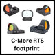 Viseurs point rouge with C-More RTS empreinte