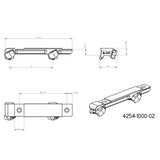 1 inch scope rings [25,4mm] | short Blaser base