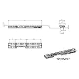 CZ 457 picatinny rail | left hand 25 MOA JK-N