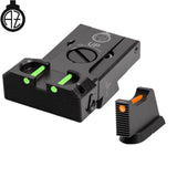 CZ 75B, CZ P-01, CZ 75 SP-01 organes de visée réglables avec fibre optique | type B Zendl