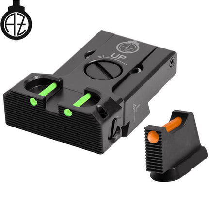 CZ 75B, CZ P-01, CZ 75 SP-01 organes de visée réglables avec fibre optique | type B Zendl