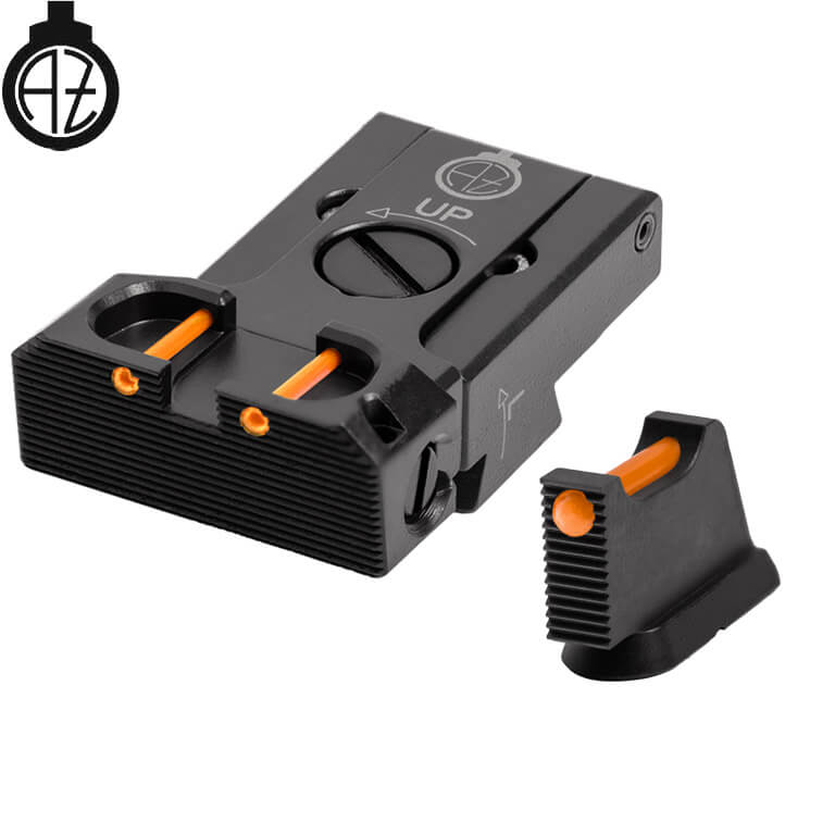CZ 75B, CZ P-01, CZ 75 SP-01 organes de visée réglables avec fibre optique | type B Zendl