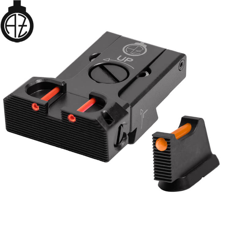 CZ 75B, CZ P-01, CZ 75 SP-01 organes de visée réglables avec fibre optique | type B Zendl