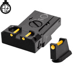 CZ 75B, CZ P-01, CZ 75 SP-01 organes de visée réglables avec fibre optique | type B Zendl