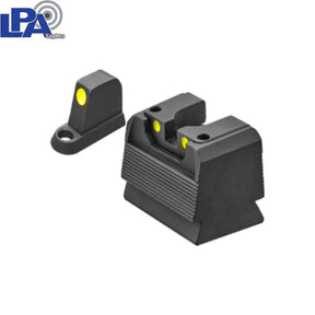 CZ P-10 Optics Ready organes de visée semi-réglables | avec points luminescents