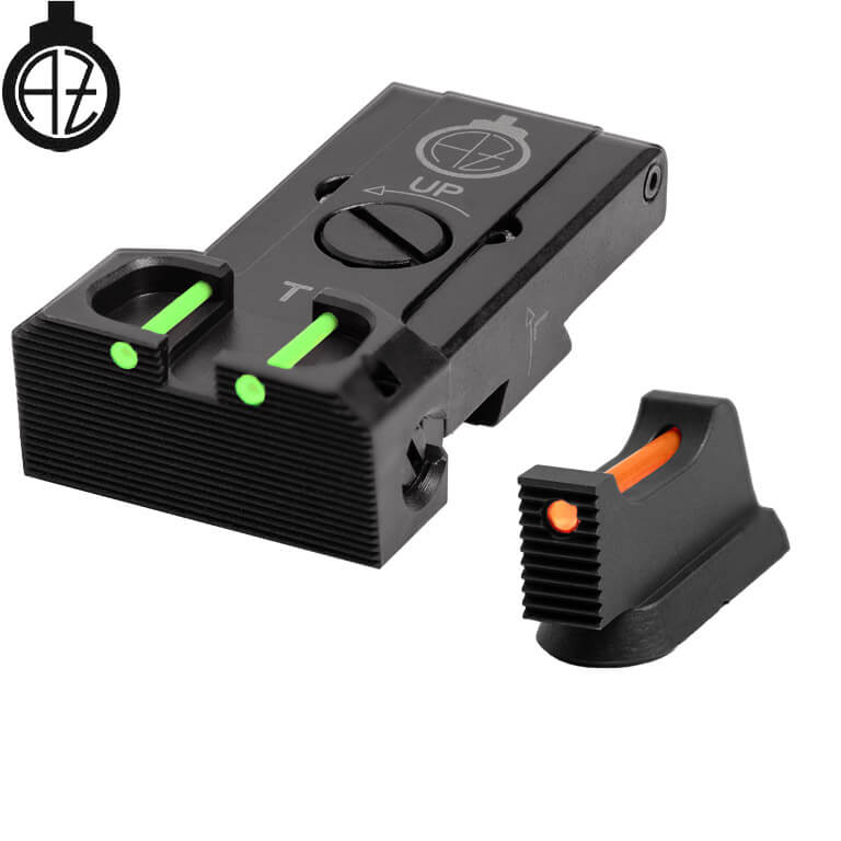 CZ TS 2, CZ TS 1 & CZ Shadow 2 organes de visée réglables Target avec fibre optique | type B 