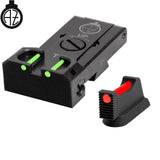 CZ TS 2, CZ TS 1 & CZ Shadow 2 organes de visée réglables Target avec fibre optique | type B 