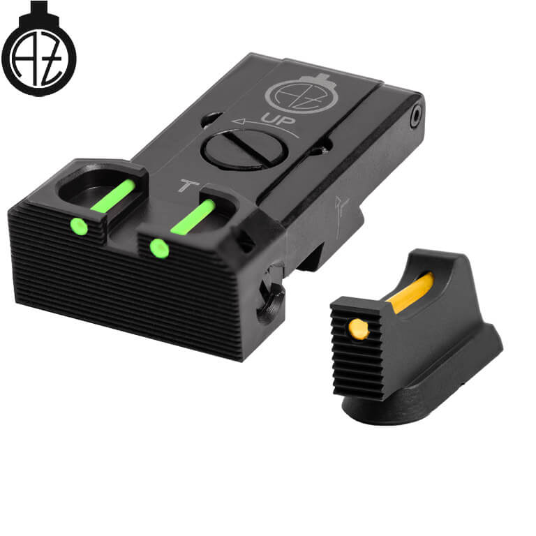 CZ TS 2, CZ TS 1 & CZ Shadow 2 organes de visée réglables Target avec fibre optique | type B 