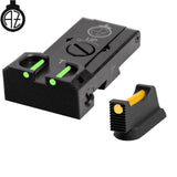 CZ TS 2, CZ TS 1 & CZ Shadow 2 organes de visée réglables Target avec fibre optique | type B 