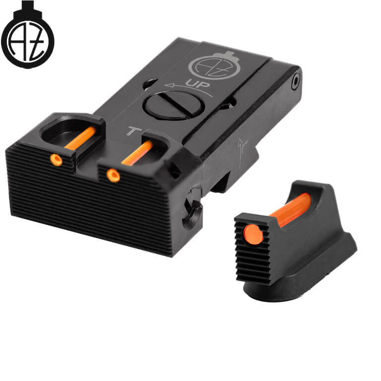 CZ TS 2, CZ TS 1 & CZ Shadow 2 organes de visée réglables Target avec fibre optique | type B 