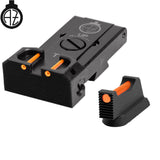 CZ TS 2, CZ TS 1 & CZ Shadow 2 organes de visée réglables Target avec fibre optique | type B 