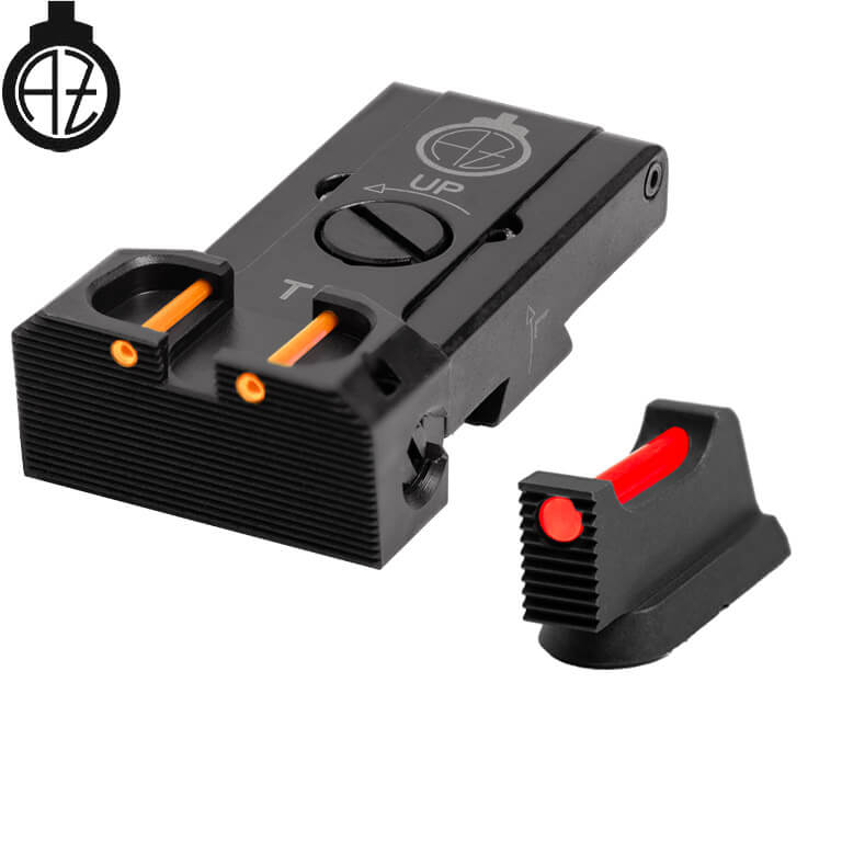CZ TS 2, CZ TS 1 & CZ Shadow 2 organes de visée réglables Target avec fibre optique | type B 