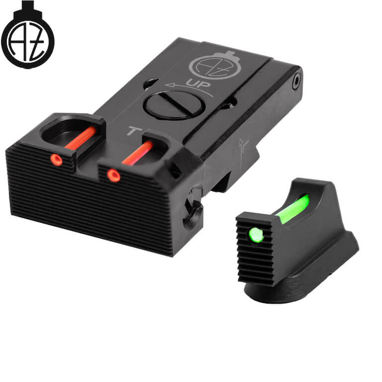 CZ TS 2, CZ TS 1 & CZ Shadow 2 organes de visée réglables Target avec fibre optique | type B 