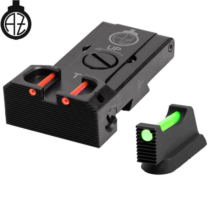 CZ TS 2, CZ TS 1 & CZ Shadow 2 organes de visée réglables Target avec fibre optique | type B 