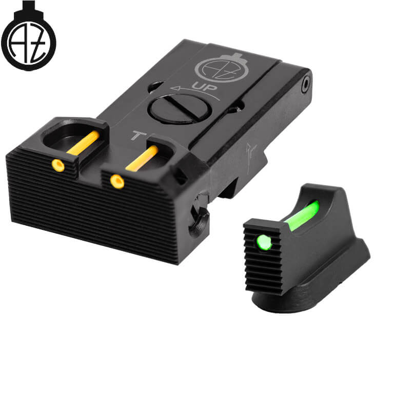 CZ TS 2, CZ TS 1 & CZ Shadow 2 organes de visée réglables Target avec fibre optique | type B 