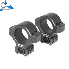 CZ 457 anneaux de lunette for dovetail | 1 inch [25.4mm]