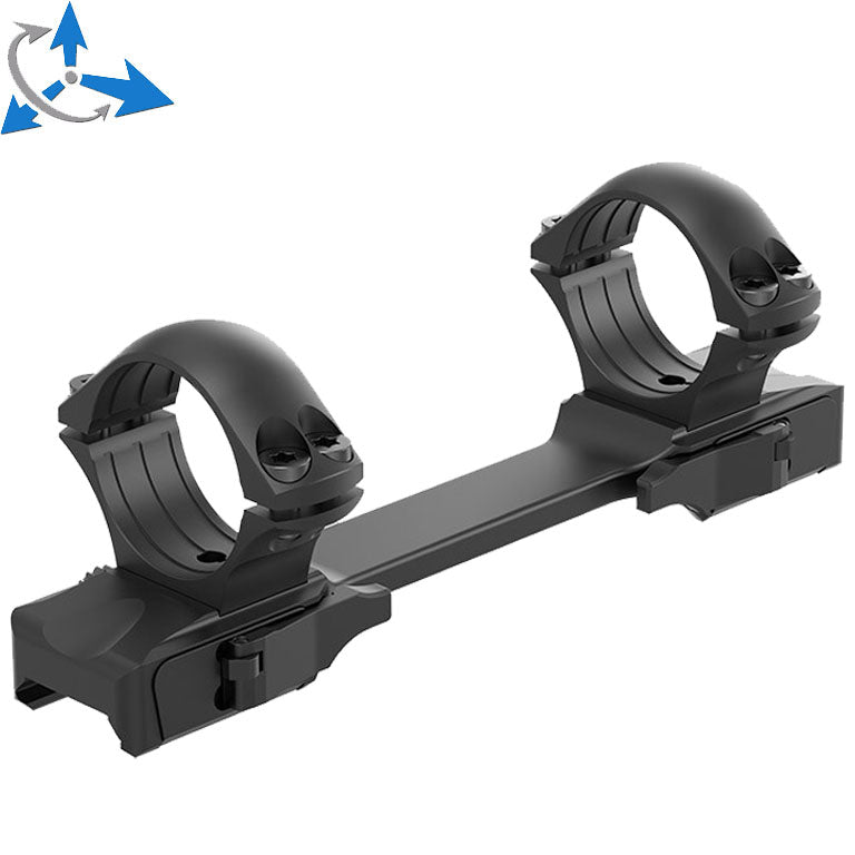 30mm anneaux de lunette | base Picatinny QD Ergo longue 