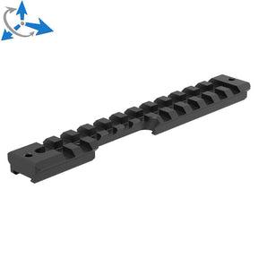 CZ 457 rail Picatinny [acier] | left hand