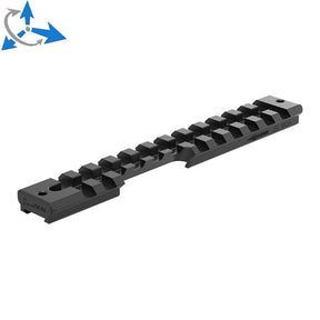 CZ 457 rail Picatinny [acier] | gaucher 25 MOA