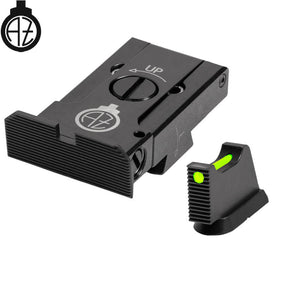 CZ 75B, CZ P-01, CZ 75 SP-01 organes de visée réglables avec fibre optique | type A