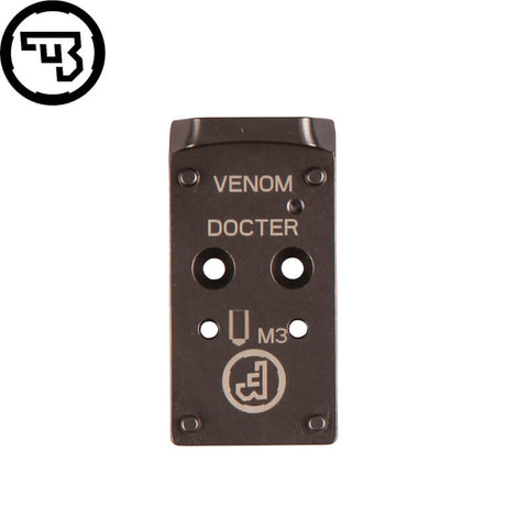 CZ P-10 Optics Ready plaque | empreinte Docter