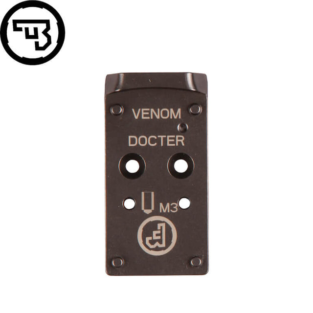 CZ P-10 plaque adaptatrice | Docter empreinte