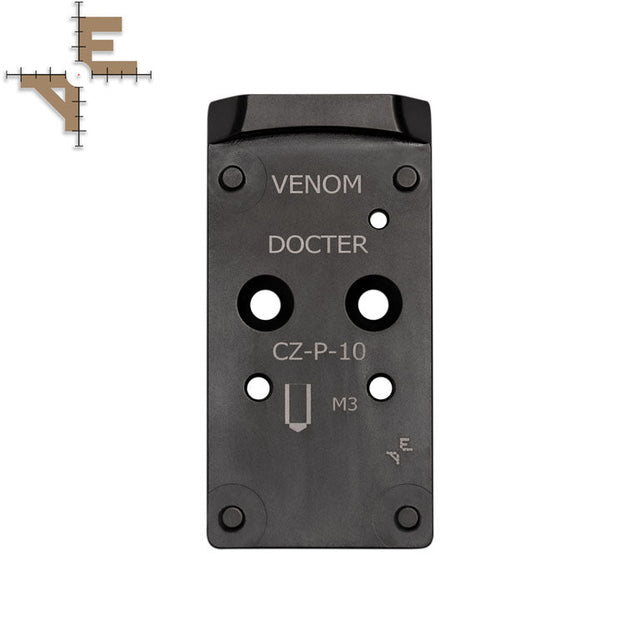 CZ P-10 plaque adaptatrice | empreinte Docter