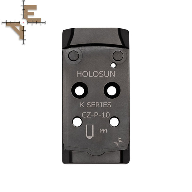 CZ P-10 plaque adaptatrice Optics Ready | empreinte Holosun K-series