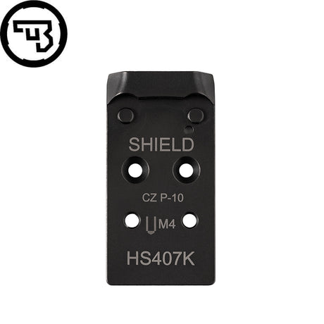 CZ P-10 Optics Ready plaque | empreintes Shield RMSc & Holosun K-series