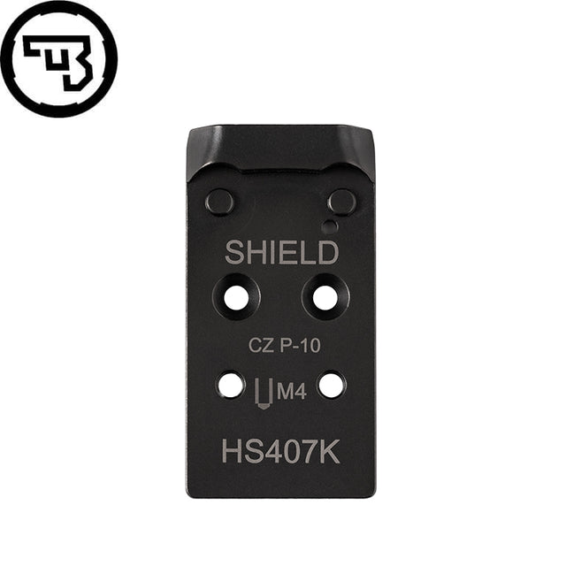CZ P-10 plaque adaptatrice | Shield RMSc & Holosun K-series empreintes