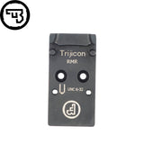 CZ P-10 plaque adaptatrice | Trijicon RMR empreinte