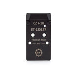 CZ P-10 Plaque adaptatrice | Trijicon RMR empreinte