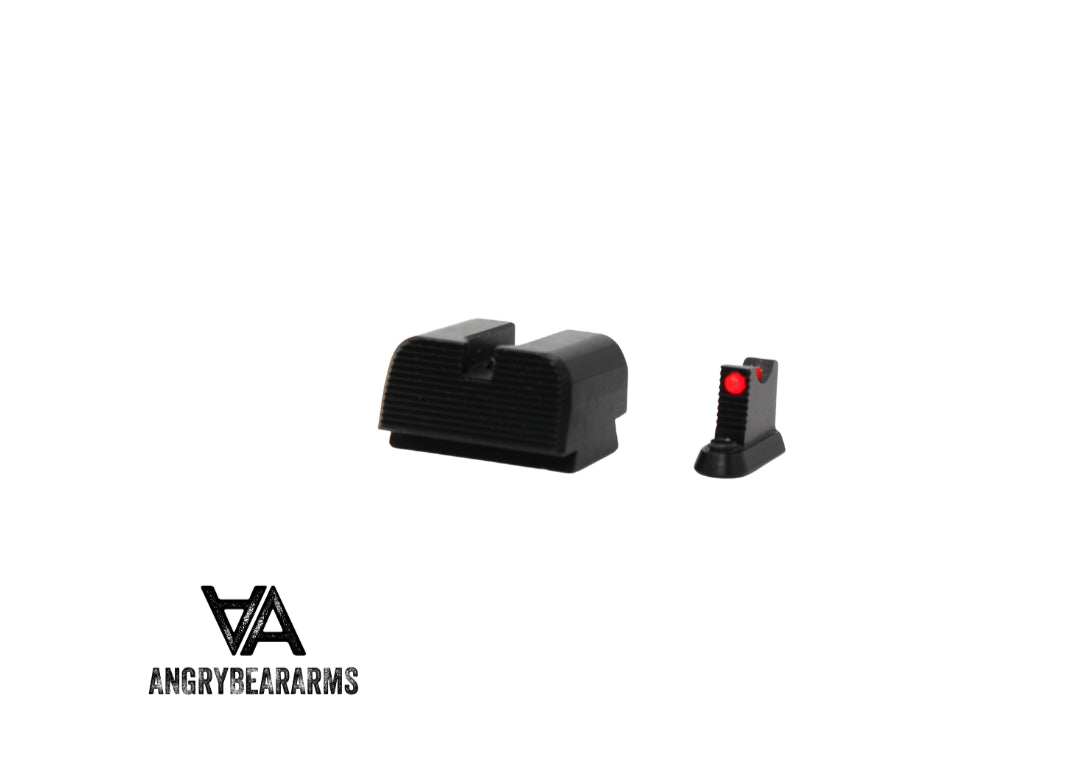 CZ P-10 Optics Ready organes de visée hauts | avec fibre optique