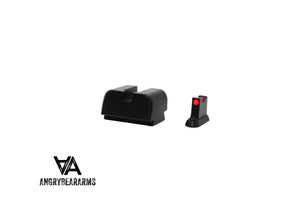 CZ P-10 Optics Ready organes de visée hauts | avec fibre optique