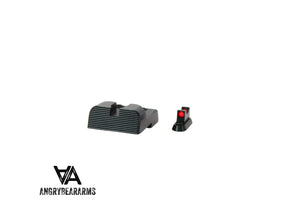 CZ P-10 [P-10C P-10F P-10S] organes de visée | avec fibre optique
