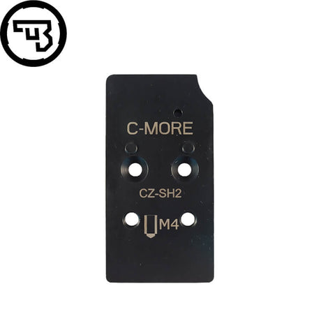 CZ Shadow 2 Optics Ready plaque | empreinte C-More RTS
