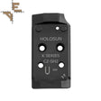 CZ Shadow 2 plaque adaptatrice Optics Ready | empreinte Holosun K-series