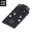CZ Shadow 2 plaque adaptatrice Optics Ready | Trijicon RMR empreinte