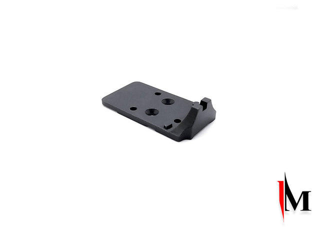 CZ Shadow 2 plaque adaptatrice avec hausse intégrée avancée | Trijicon RMR empreinte