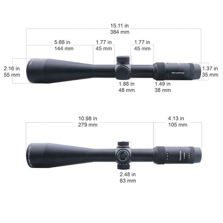 Vector Optics Forester 3-15x50SFP lunette de visée pour carabine
