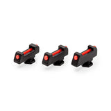 Guidon pour Glock [G17, G19, G26 & other] | avec fibre optique 